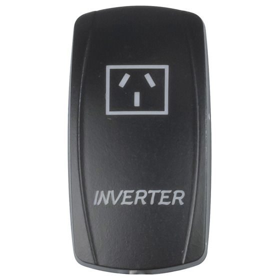 Jaycar Laser-Etched 'Inverter' Cover for Illuminated Rocker Switch