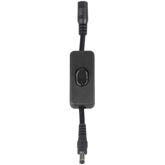 Jaycar Inline Low Voltage Switch – 2.1mm DC Plug & Socket