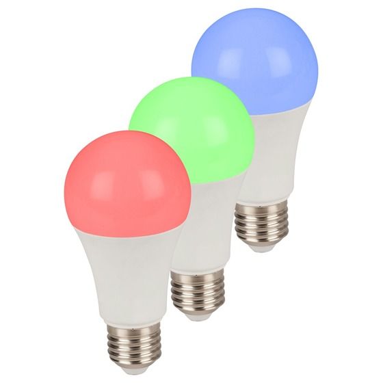 Jaycar Smart Wi-Fi LED Bulb – Colour Change, Edison Light Fitting (Pack of 3)