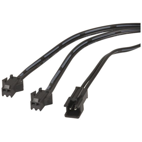2-Way EL Wire Splitter 350mm | Connect Two 3m Strips to One Controller