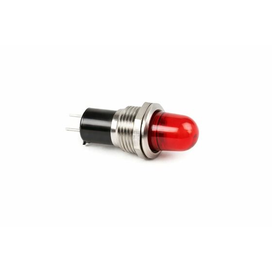 Jaycar Low Voltage Red Bezel – Lilliput Globe Holder, 10mm Panel Hole