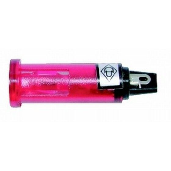 240V Red Indicator Bezel – Spade Lug Connects | Jaycar