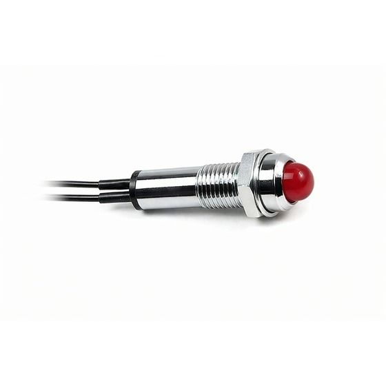 RED MAINS OPERATED CHROME BEZEL