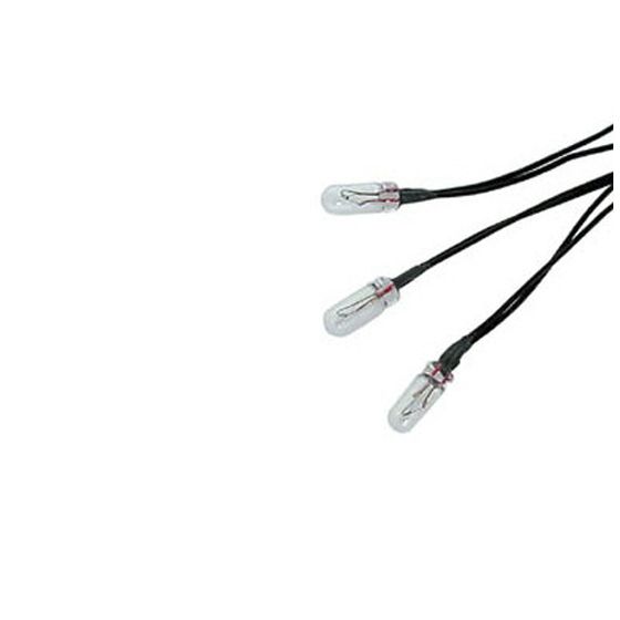 JAYCAR 3V Mini Lamp – Large Size, Pre-Wired, White Light