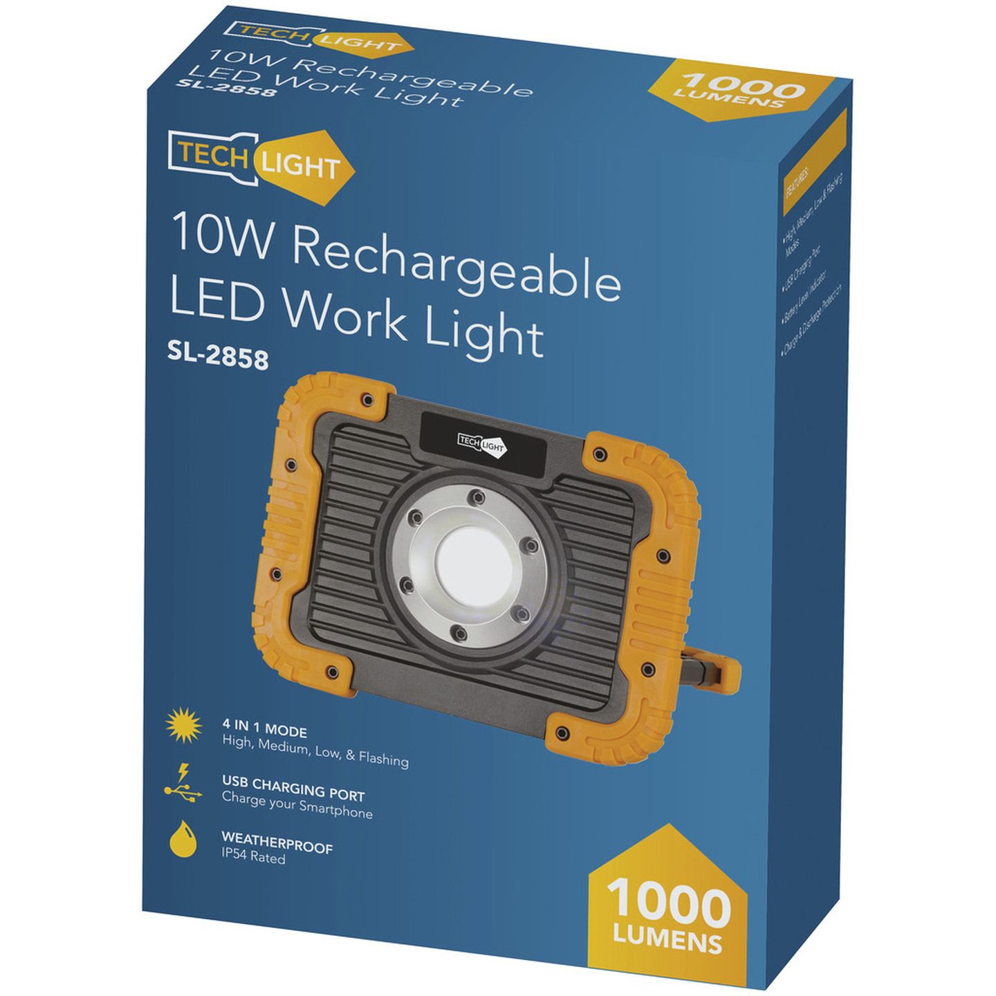 10W Rechargeable LED Work Light