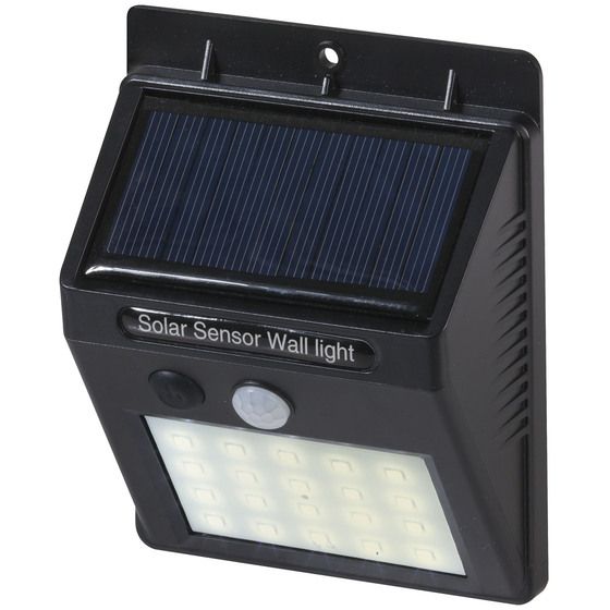 Jaycar Solar Motion Sensor LED Light – 20 LEDs, IP44 Weatherproof