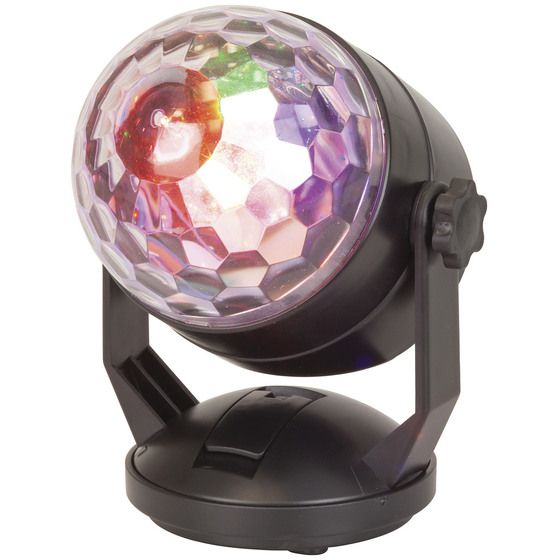 JAYCAR Mini LED Disco Ball – 360° Rotation, USB or Battery Powered | SL3513