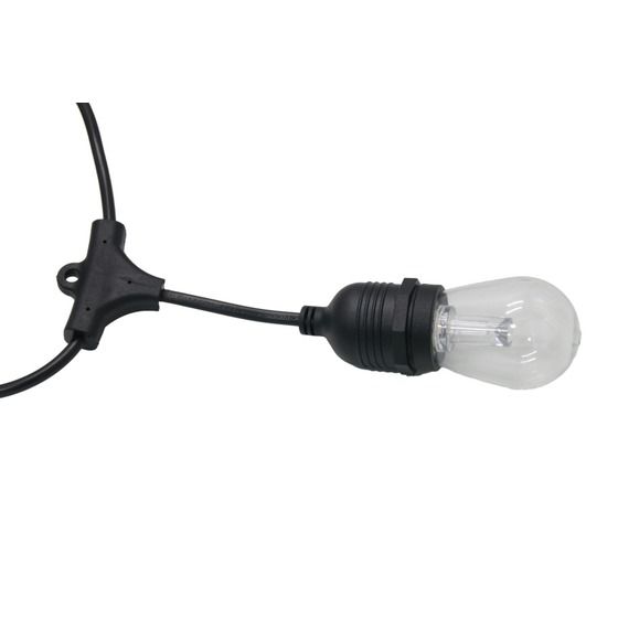 JAYCAR Solar String Lights 15m – RGBW, Sound Activated, Remote Control | SL3516