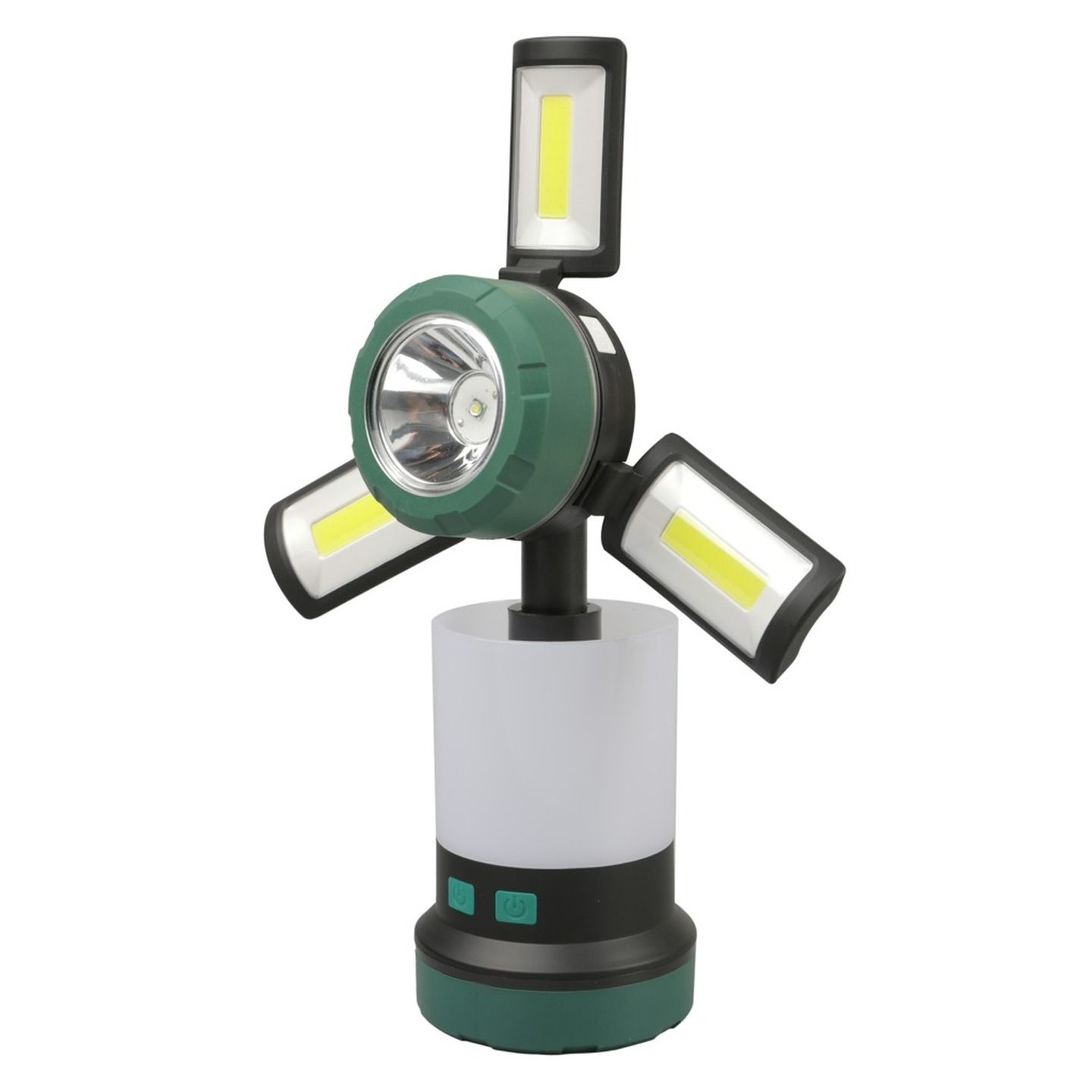 2000LM Rechargeable 2 in 1 LED Torch and Spot Light