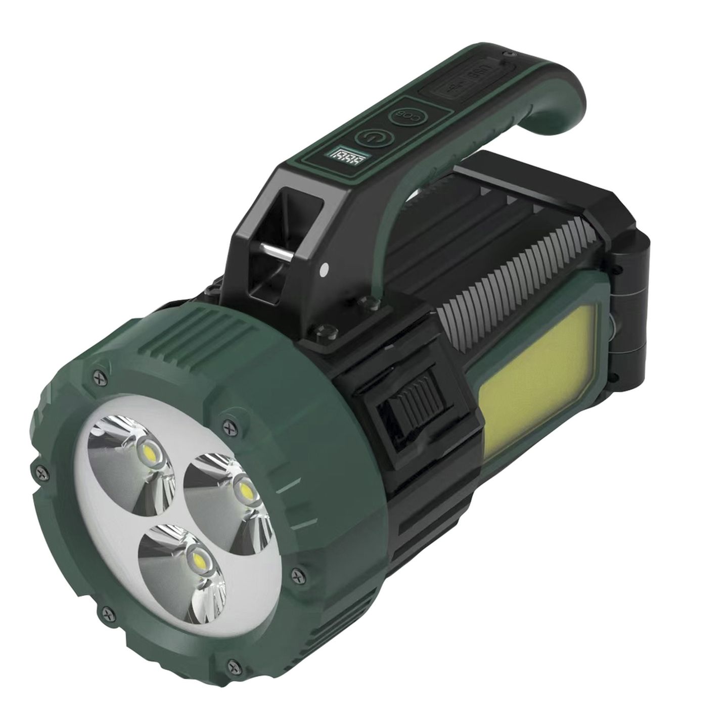 2000LM Rechargeable 2 in 1 LED Torch and Spot Light
