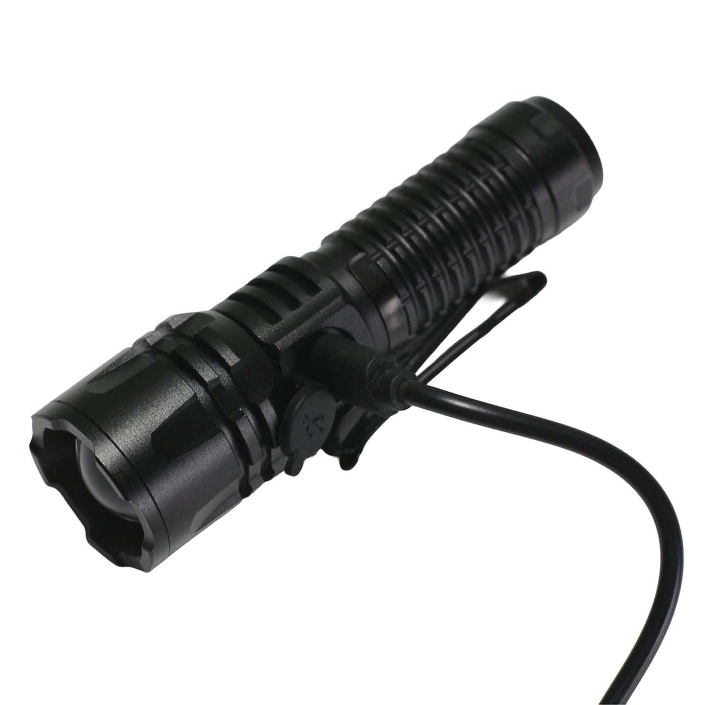500LM Rechargeable Slide Focus LED Torch