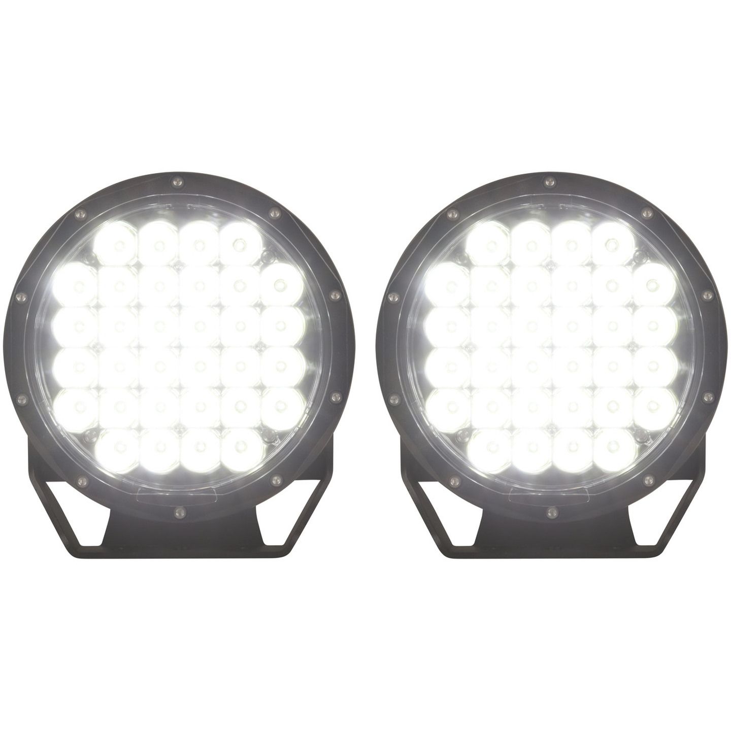 6000 Lumen 7 Inch Solid LED Driving Light Sold as Pair