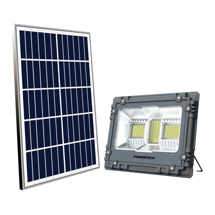 100W Solar Rechargeable LED Flood Light | Jaycar Australia