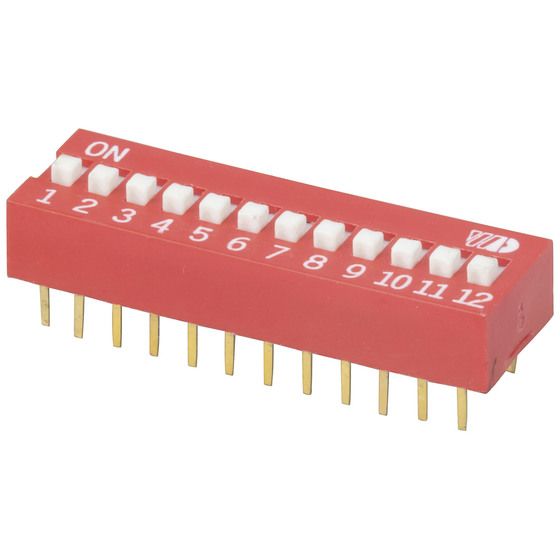 12 WAY DIL SWITCH