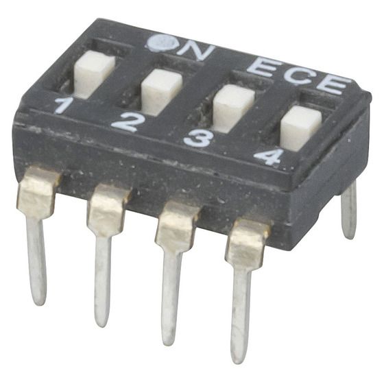 4 WAY DIL 8 PIN DIL PACKAGE