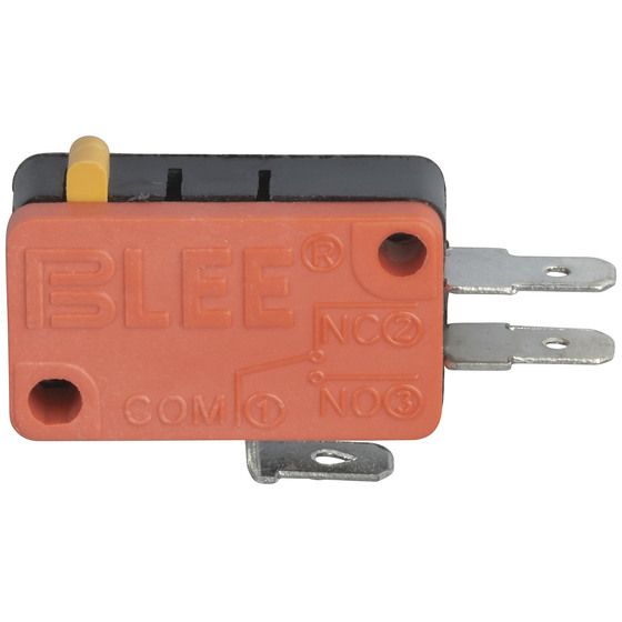 SPDT Micro Switch – 250VAC 5A Button-Actuated | Fits Jaycar Arcade Pushbuttons | SM1050