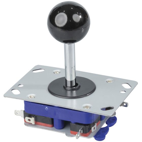 Arcade Joystick with Microswitches – Adjustable 2/4/8-Way Restrictor | Jaycar SM1052
