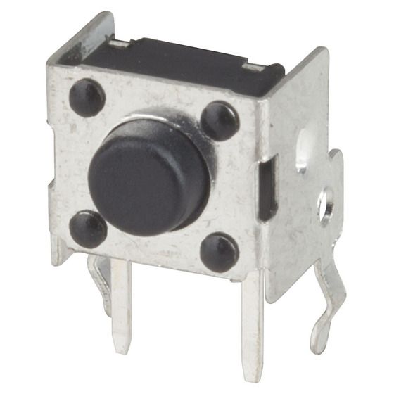 Jaycar 1.4mm SPST Right-Angle Micro Tactile Switch – Normally Open PCB Mount