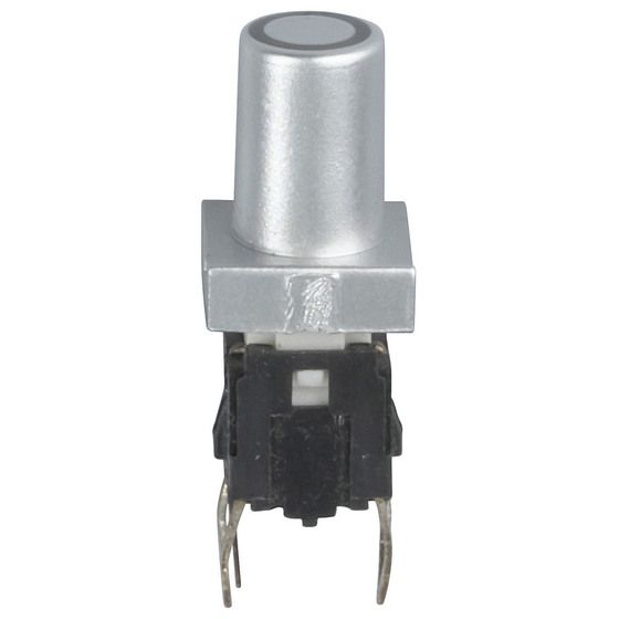 SPST PCB MOUNT TACTILE - VERTICAL AND HORIZONTAL WITH LED - VERTICAL GREEN