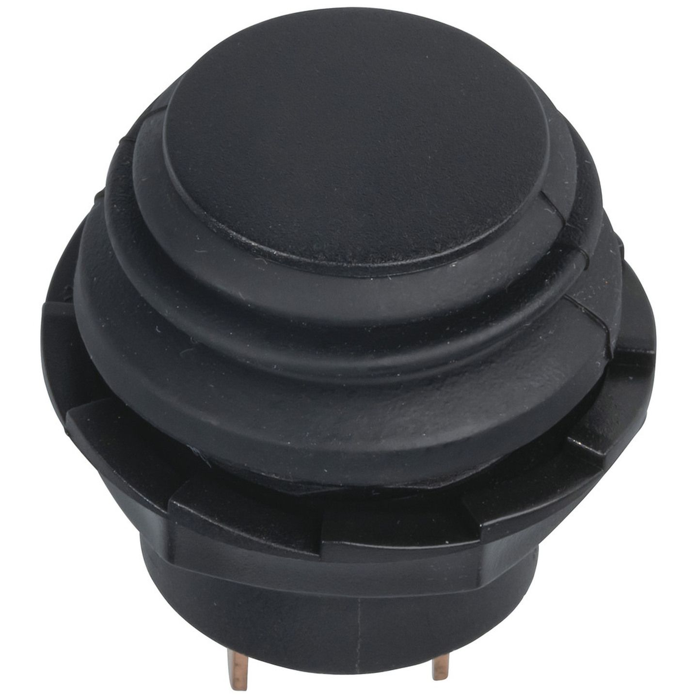 Black Latching IP65 Pushbutton Switch