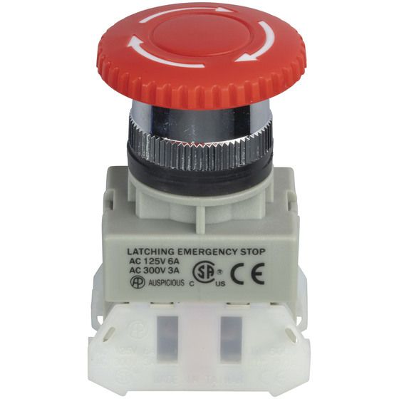 LATCHING EMERGENCY STOP SWITCH
