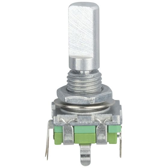 Rotary Encoder Switch with Pushbutton – 30 Detents, PCB Mount | Jaycar