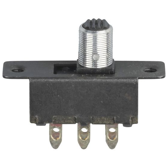 Sub-Miniature DPDT Panel Mount Switch – Spun Aluminium Actuator | Jaycar