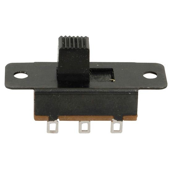 JAYCAR Miniature DPDT Panel Mount Switch – 28mm Hole Spacing, 3mm Screw Fitting (SS0821)