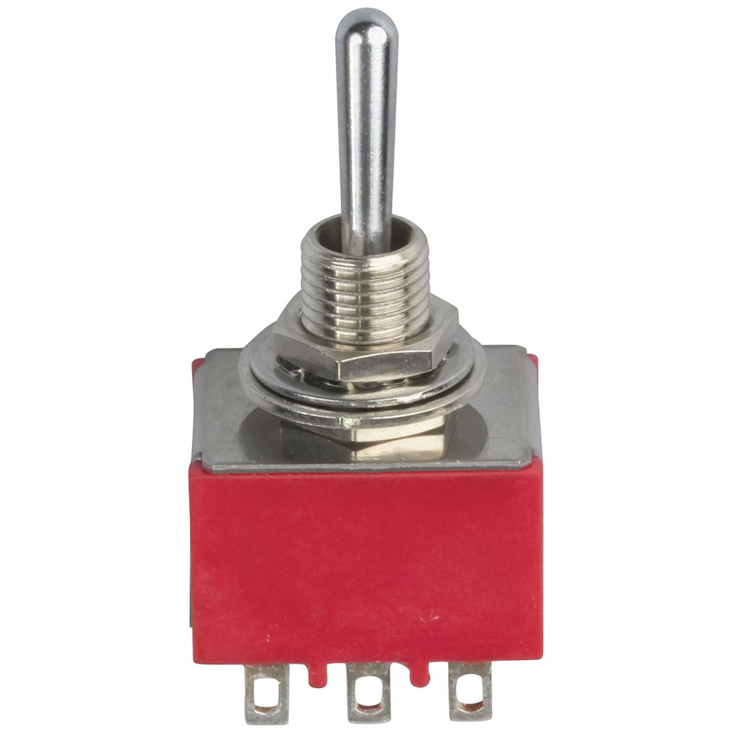 thumbnail image 2 of 2 X On-On 4PDT Miniature Toggle Switch – 3A, Panel Mount, Switch Electronics MTS-402 2 of 6
