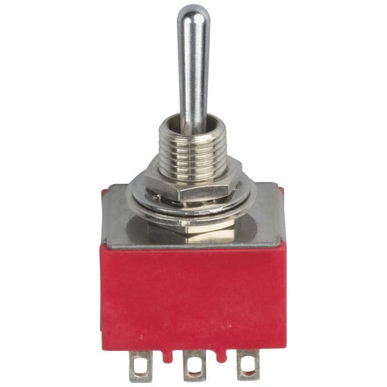 Jaycar 3PDT Miniature Toggle Switch