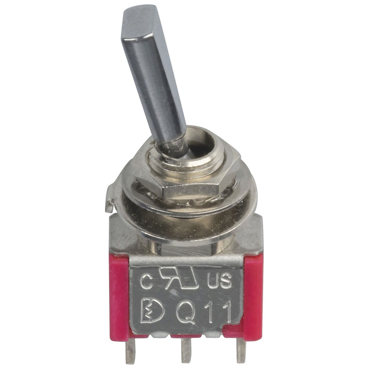 SPDT Flattened Actuator Mini Toggle Switch