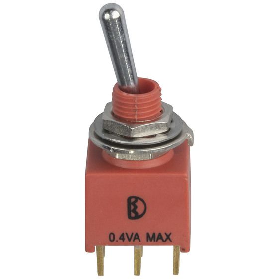 Jaycar Sealed Mini Toggle Switch – 0.4A 250VAC, IP44 Splash Proof