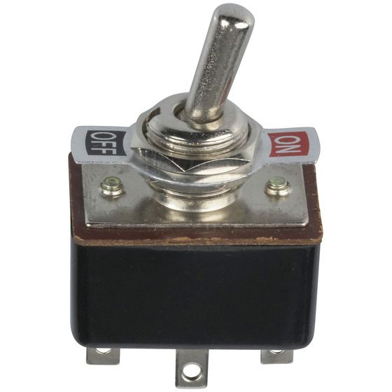 DPDT Standard Panel Mount Toggle Switch | Jaycar