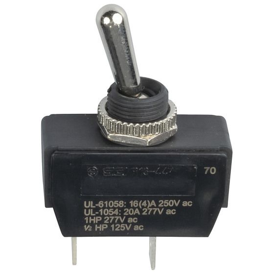 Jaycar SPST IP56 Heavy Duty Toggle Switch