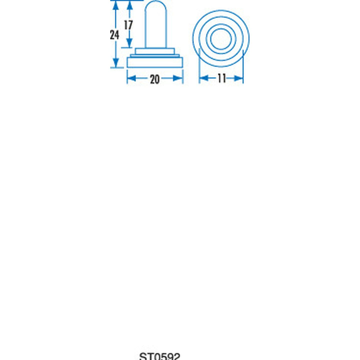 Waterproof Hoods For Toggle Switches - STANDARD