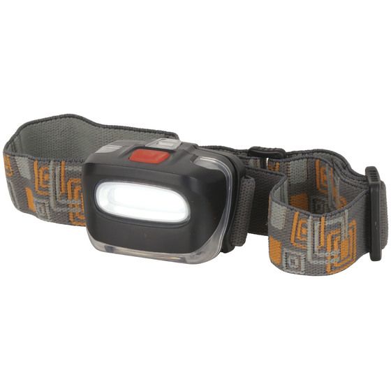 Jaycar COB Head Torch – 120 Lumens Wide Beam, Adjustable Strap (ST3211)