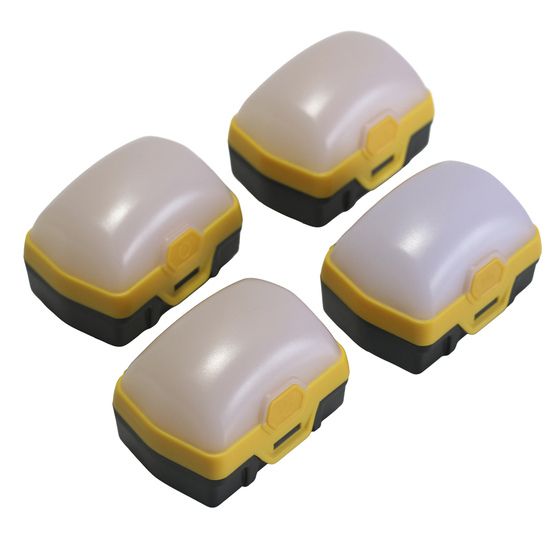 RECHARGEABLE LED CAMP LANTERN (4 PACK)