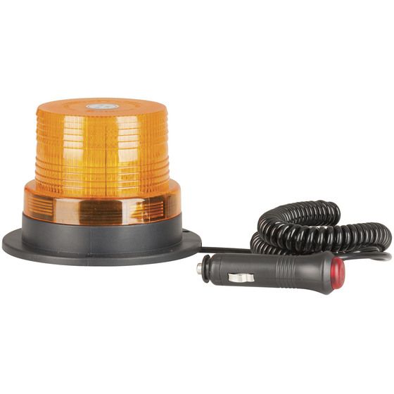 Jaycar 12VDC LED Strobe Light with Magnetic Base for Car Roof
