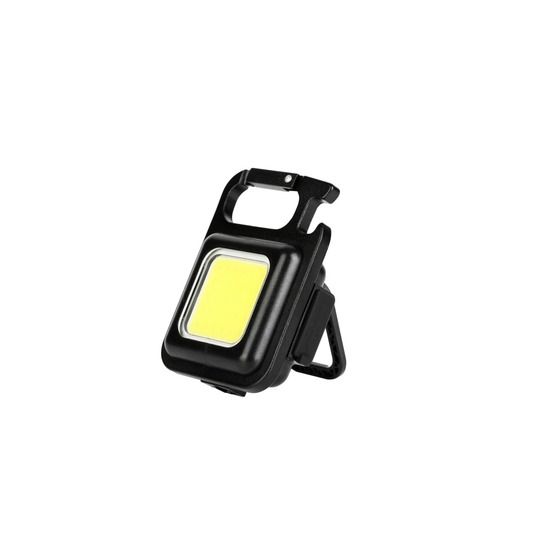 JAYCAR COB LED Keychain Light – USB-C Rechargeable, 3 Modes, ABS & Aluminium