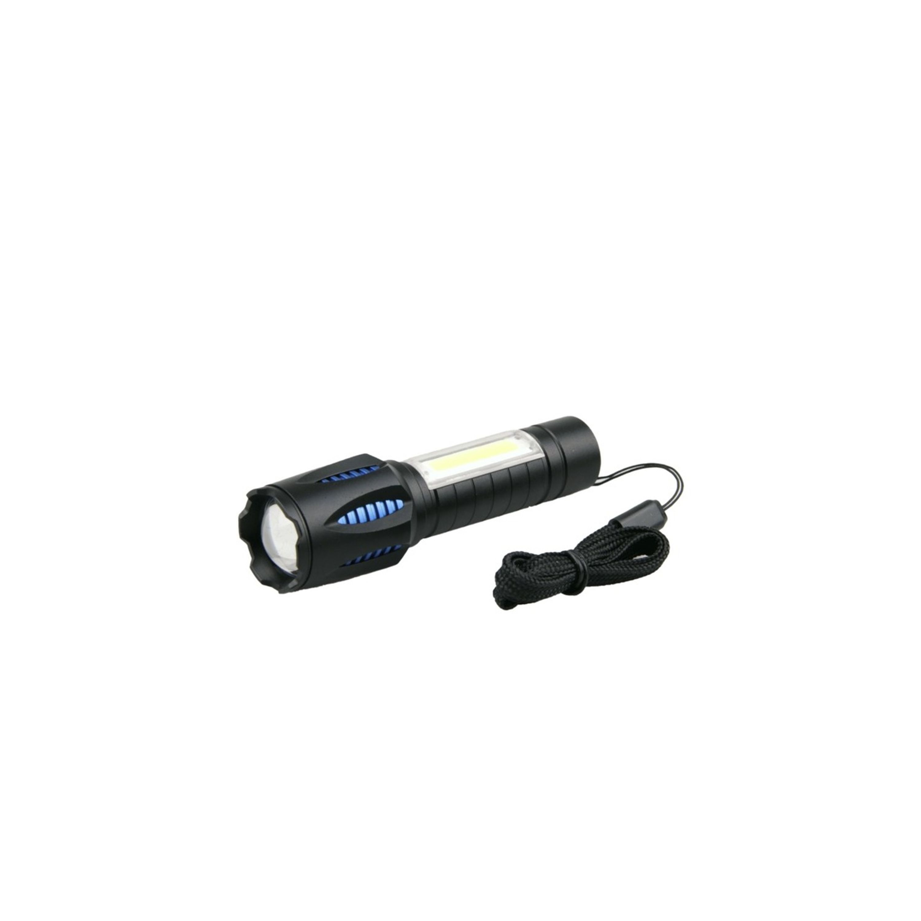 350 Lumen Rechargeable LED Pocket Torch with Work Light
