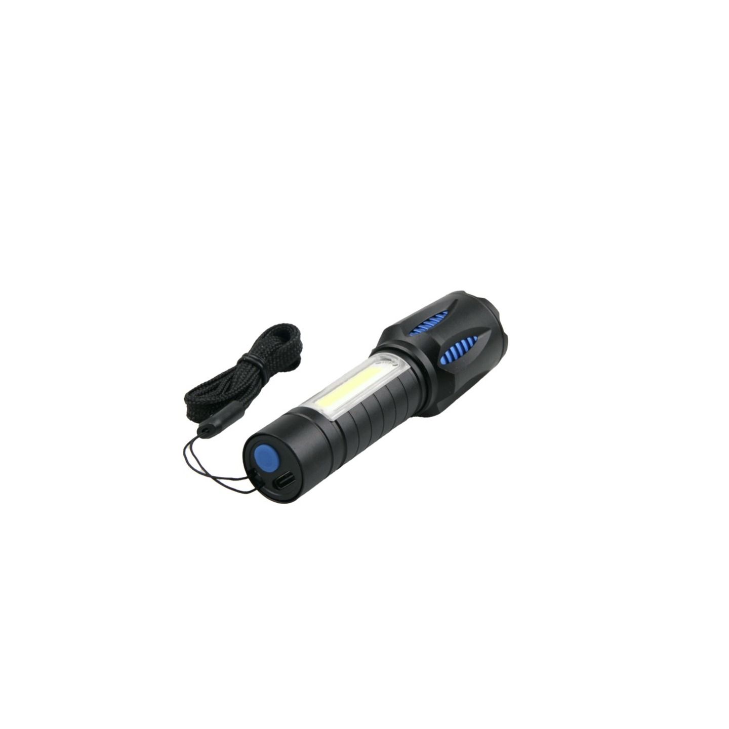 350 Lumen Rechargeable UV Pocket Torch with Work Light