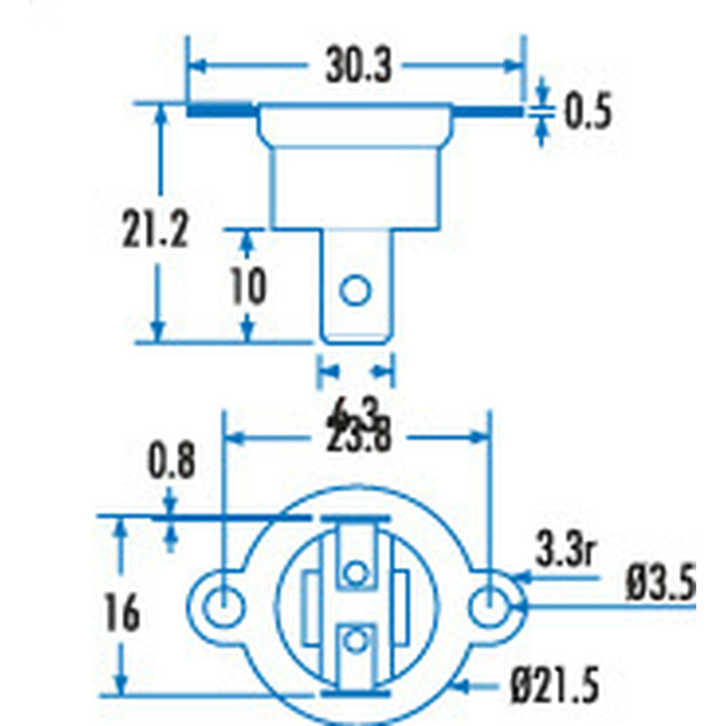 60C Thermal Circuit Breaker