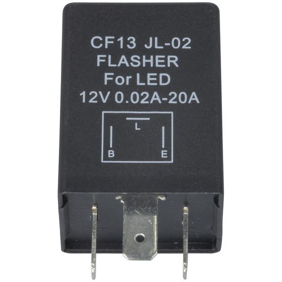 3-Pin LED Relay Flasher for Japanese Cars – 12VDC Hyper-Flash & Fault Code Fix