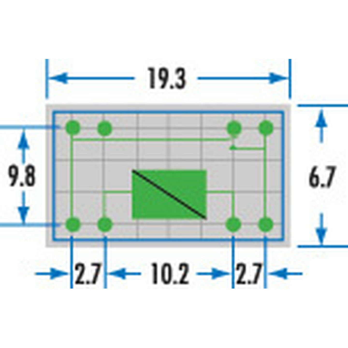 12V SPST DIL Reed Relay