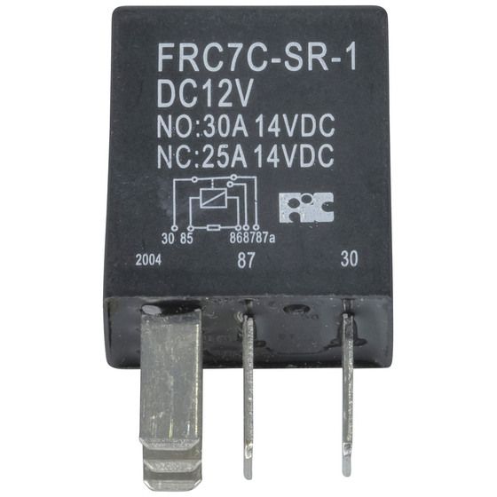 Jaycar SPDT 30A Horn Relay – 12V Double-Throw Automotive Relay for Air Horns & Fog Lamps (SY4046)