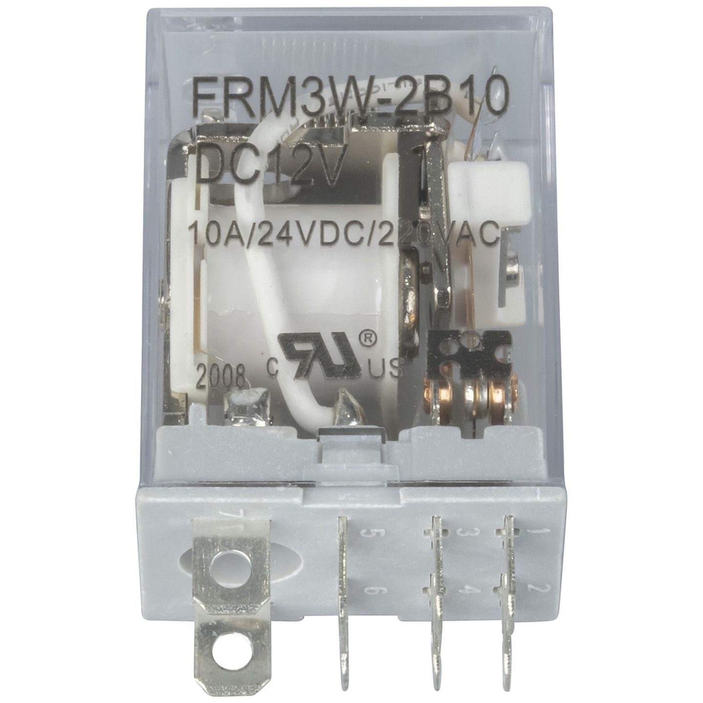 12V DPDT Power Relay - 10A 240VAC/24VDC Contacts