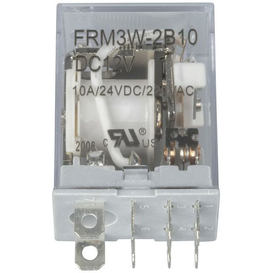 12V DPDT Power Relay – 10A 240VAC/24VDC Contacts | Jaycar SY4065