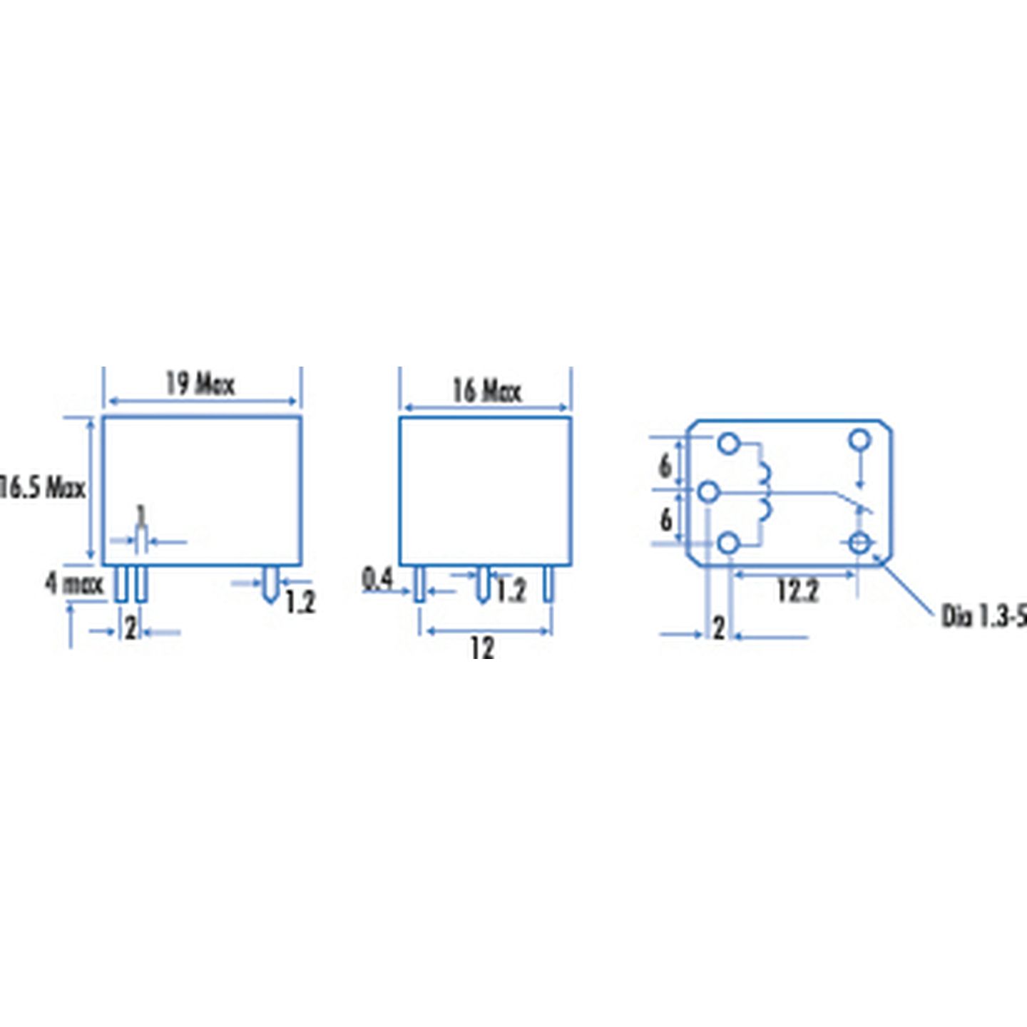 12V SPDT 10A Relay