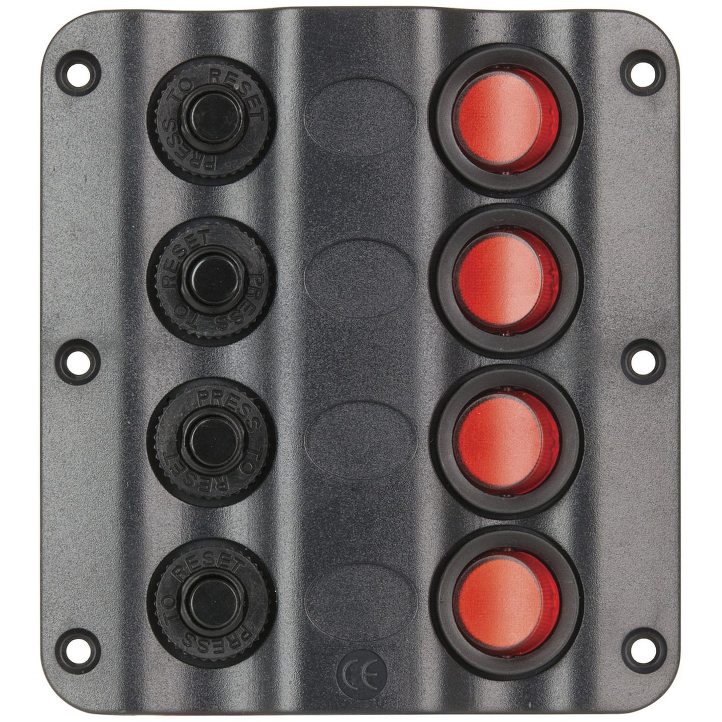 Marine Switch Panels with Circuit Breakers