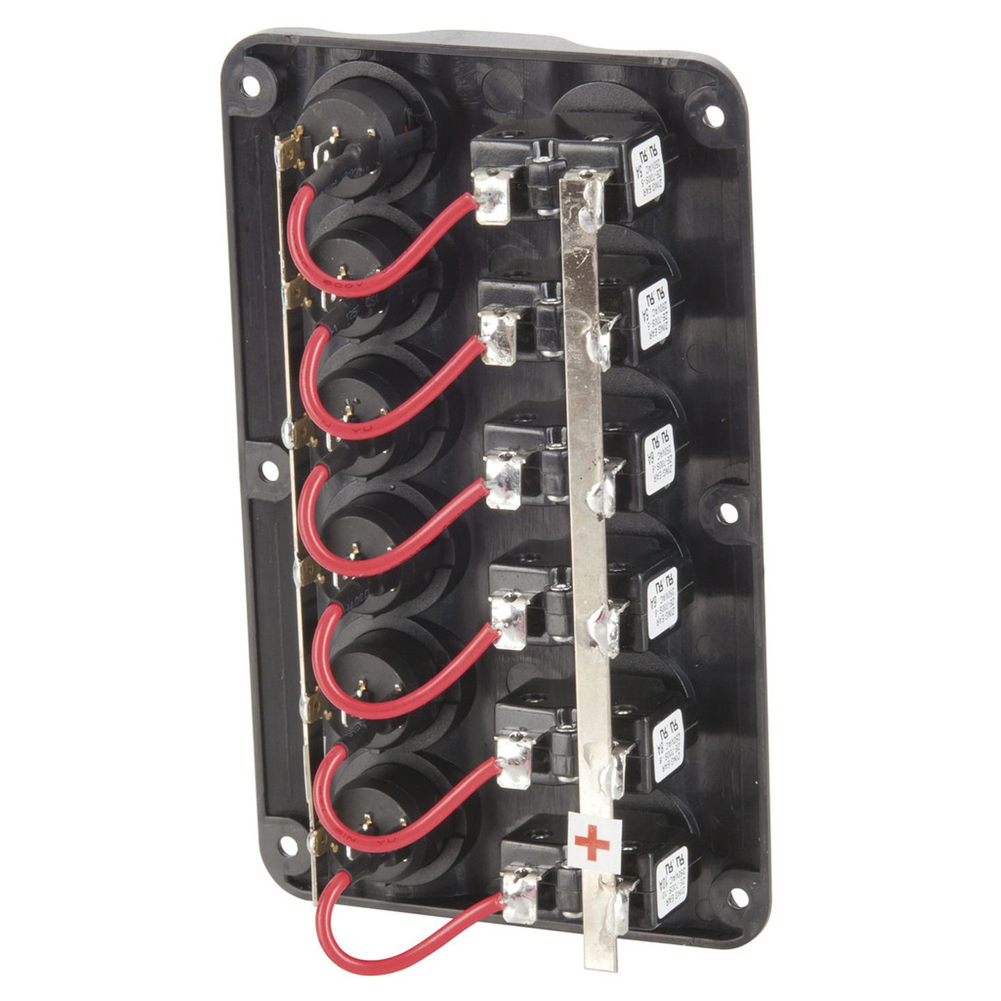 Marine Switch Panel with Circuit Breakers